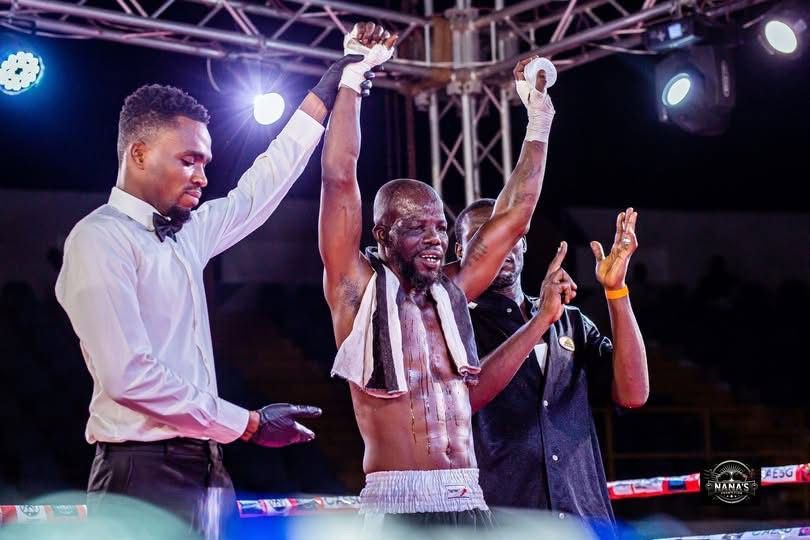 Ghanaian Boxing Legend Malik Jabir Makes Triumphant Comeback